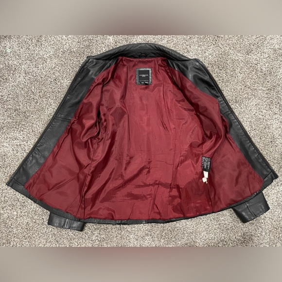 Colebrook & Co vintage black leather jacket, size small - Picture 10 of 13